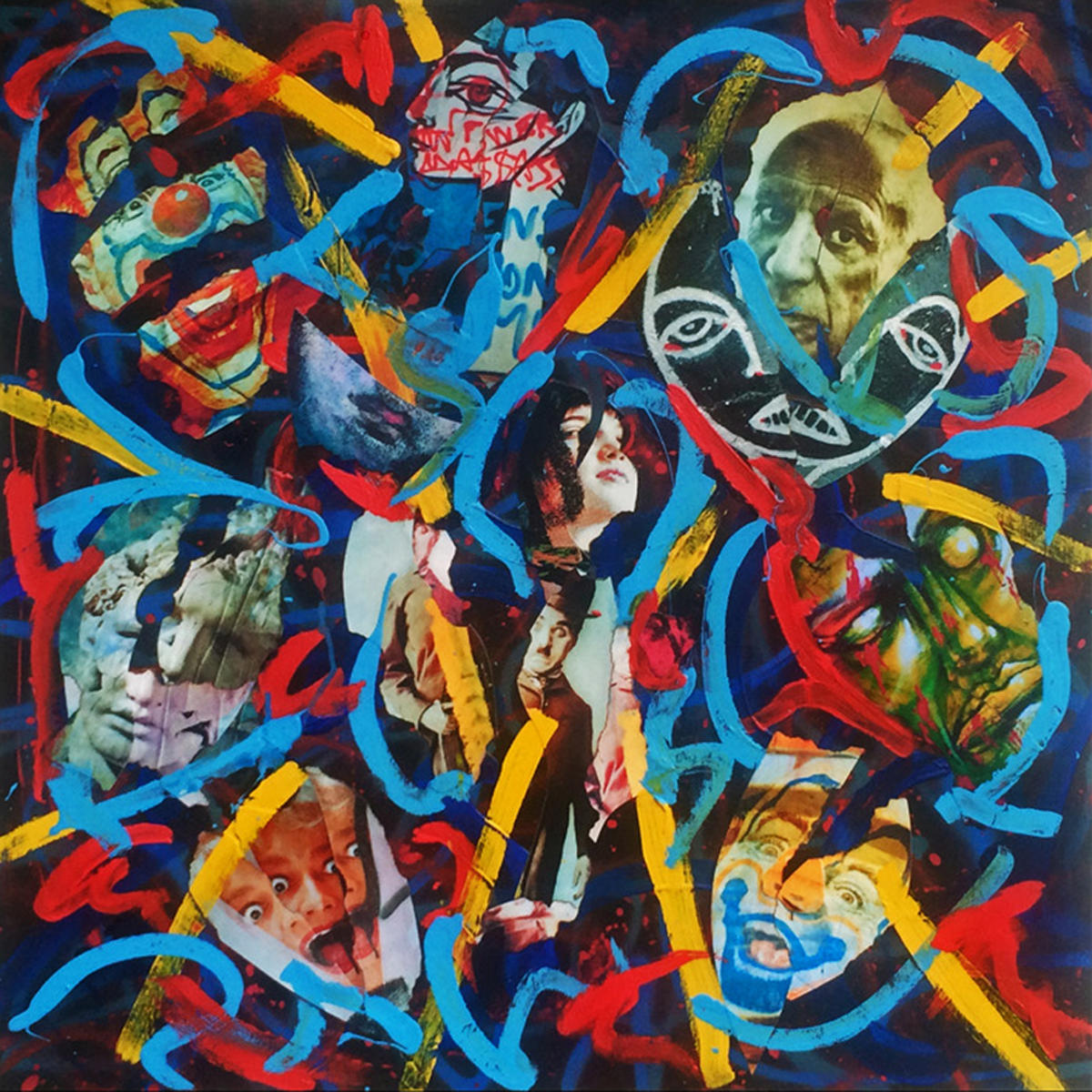 PABLO PSYCHO
48 x 48 inches
         -- © Copyright 2024 Jaz Fabry Fine Art --