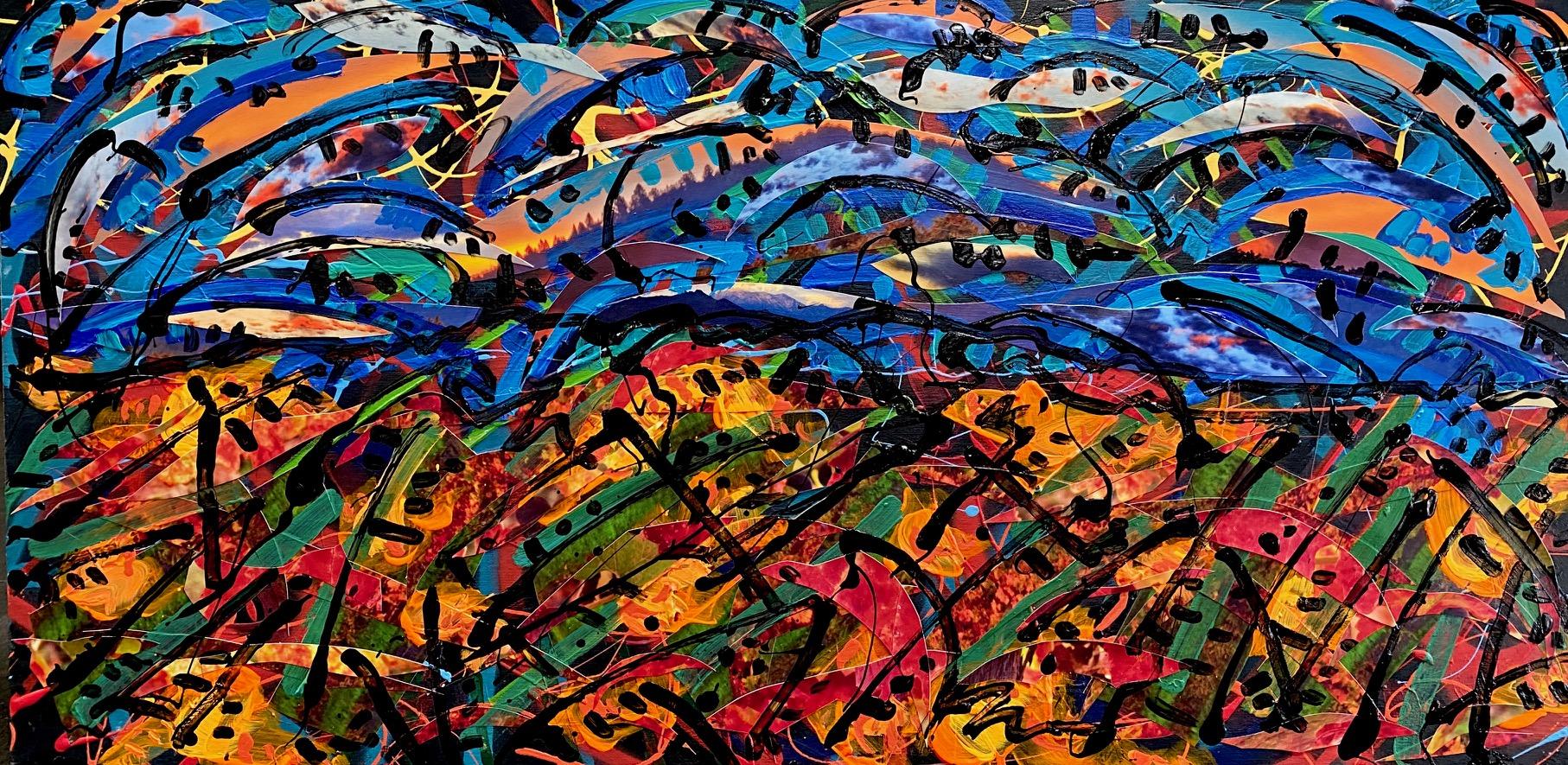 TOO MUCH TIME
24 x 48 inches
         -- © Copyright 2024 Jaz Fabry Fine Art --