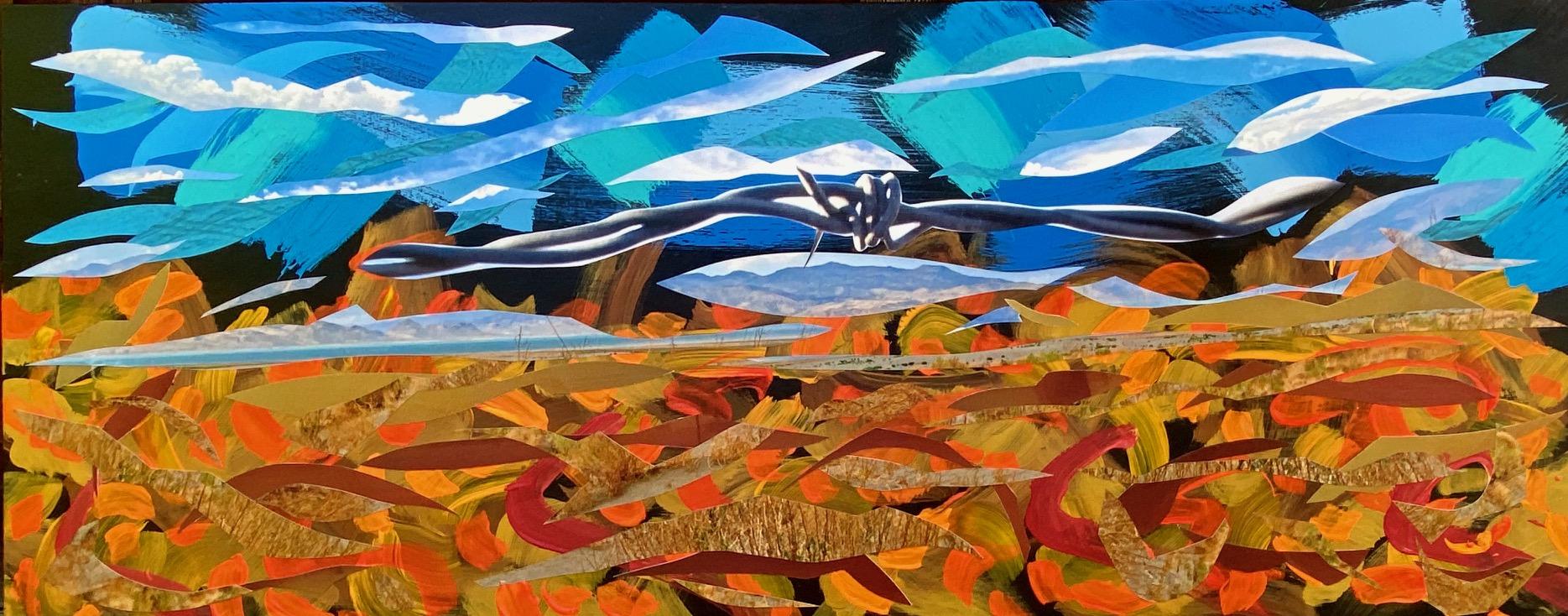 BARBWIRE BOOGIE
24 x 60
-- © Copyright 2022 Jaz Fabry Fine Art --
