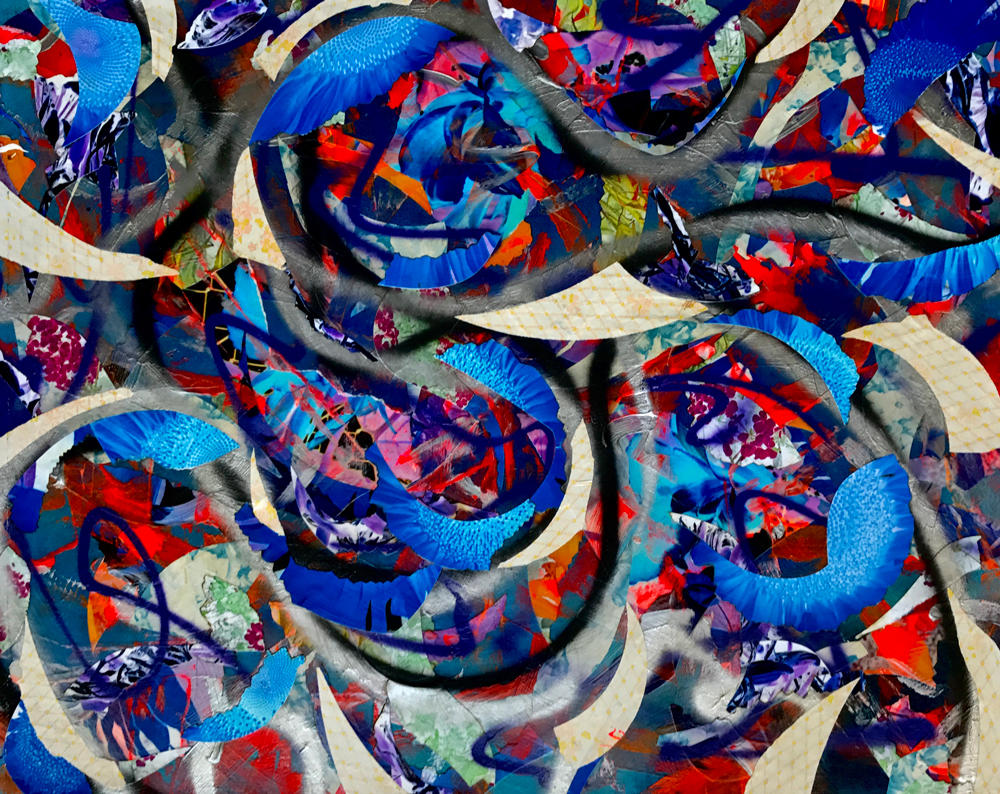 FLY ON THE WALLPAPER
40 X 54
-- © Copyright 2022 Jaz Fabry Fine Art --