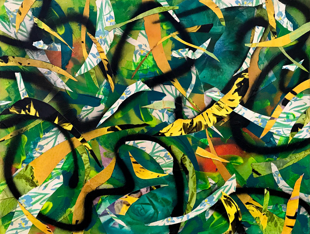 PAPER TIGER
24 X 30
-- © Copyright 2021 Jaz Fabry Fine Art --