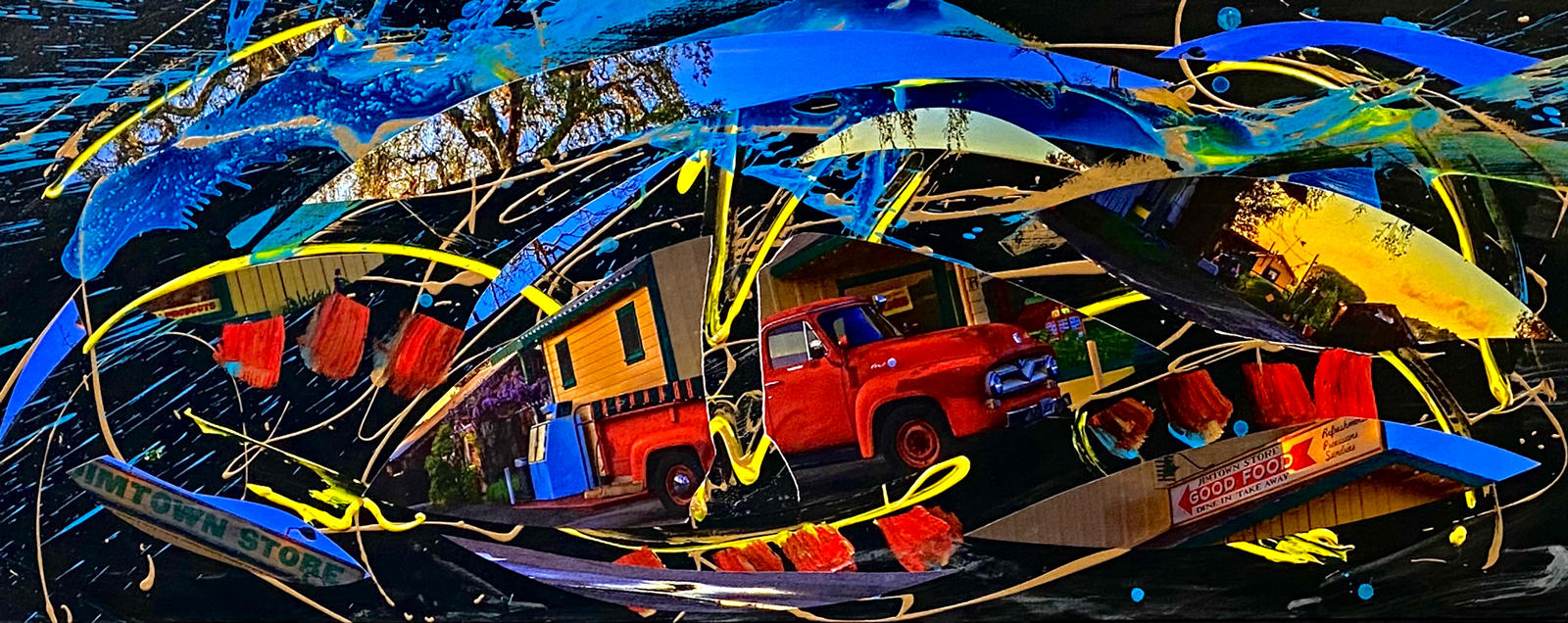 JIMTOWN JIVE
24 x 60
-- © Copyright 2022 Jaz Fabry Fine Art --