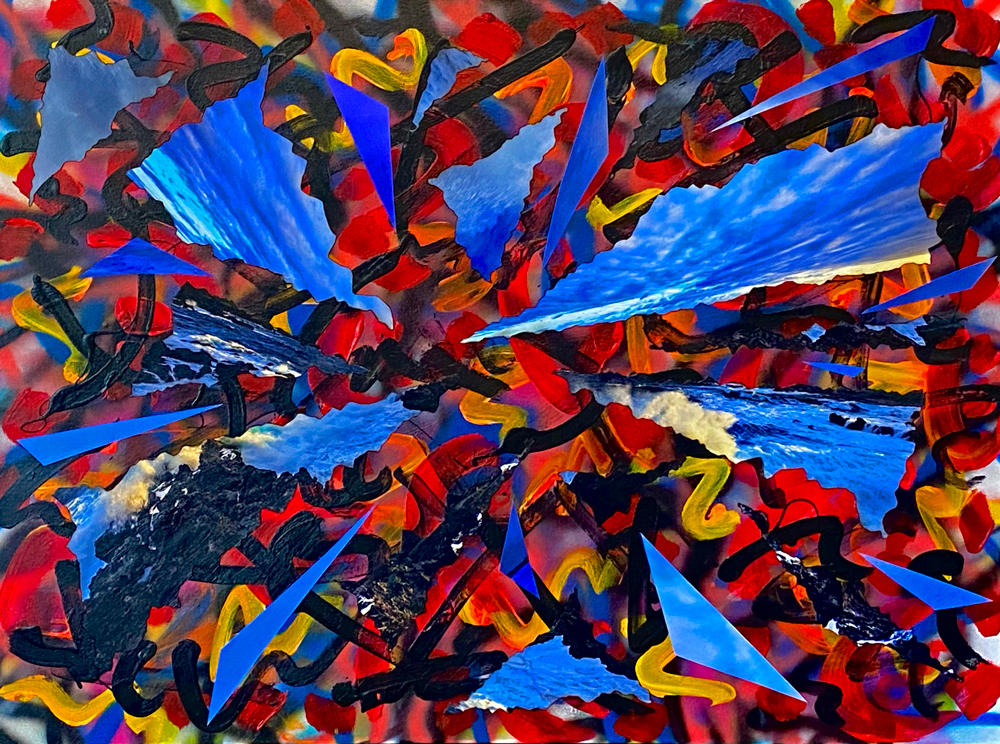EXPLODED WAVES
30 x 40
-- © Copyright 2022 Jaz Fabry Fine Art --